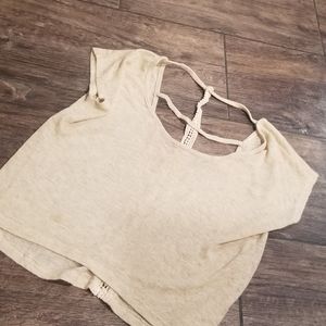 Charlotte russe beige tee